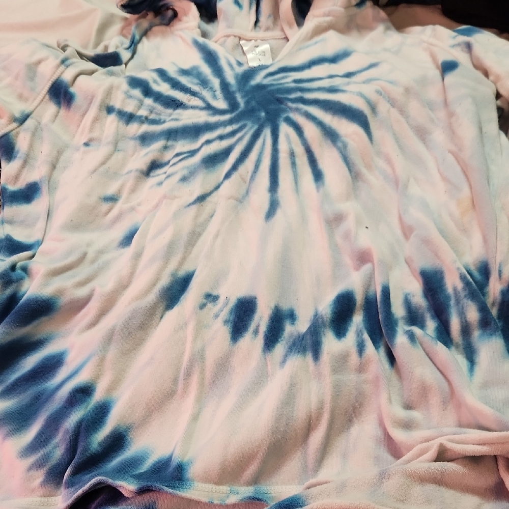 Tie-Dye Hooded Sweatshirt